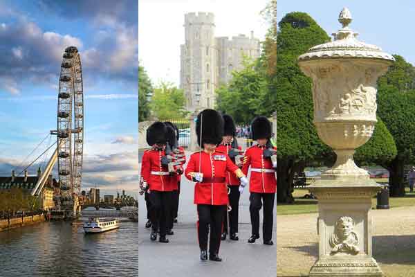 London, Windsor Castle & Hampton Court Palace