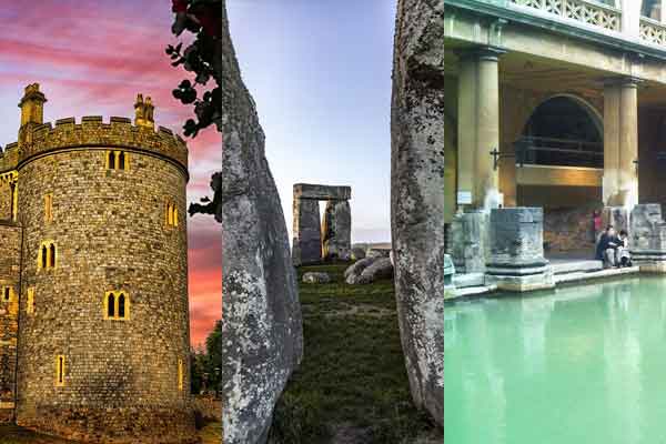 Windsor Castle, Stonehenge & Bath