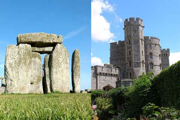 Stonehenge & Windsor Castle