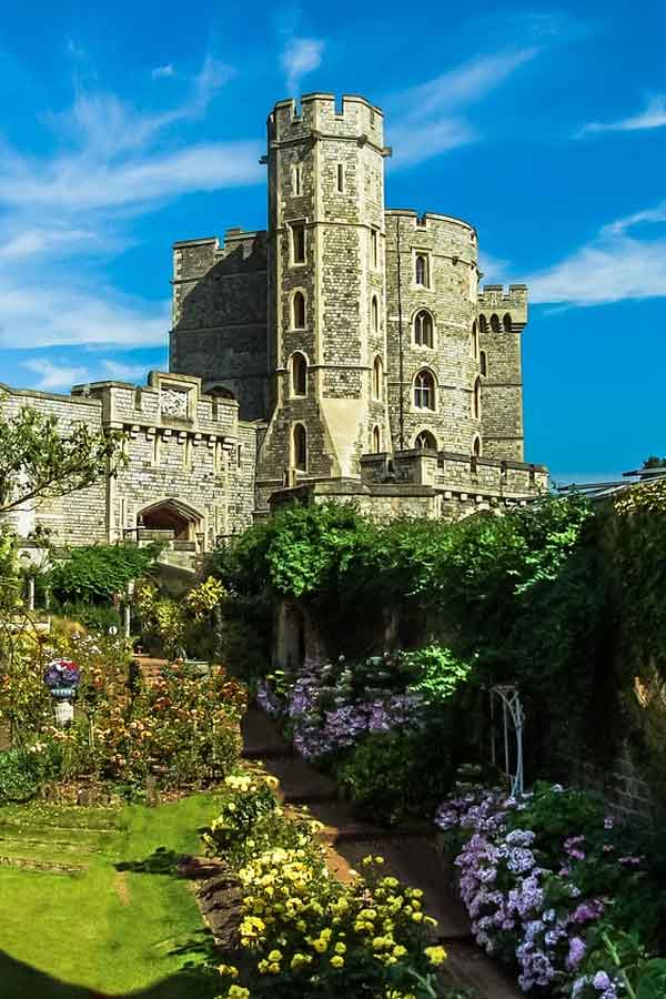 Windsor Castle gardens