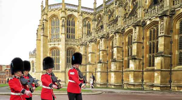 Windsor Castle guards