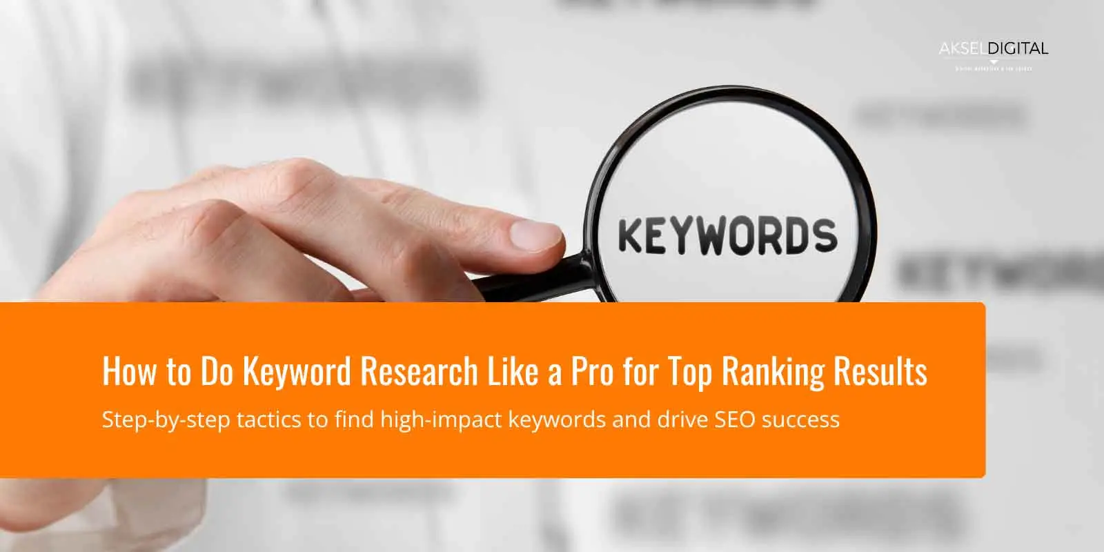 How to do keyword research like a pro for Search Engine Optimisation (SEO)