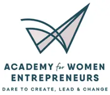 Academy for Women Entrepreneurs (AWE) logo, SEO for business coaching and networking company