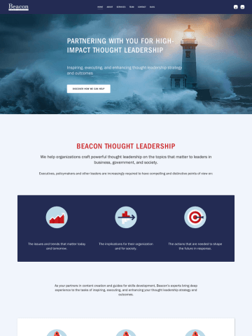 Case Study: Building a High-Impact Digital Presence for Beacon Thought Leadership