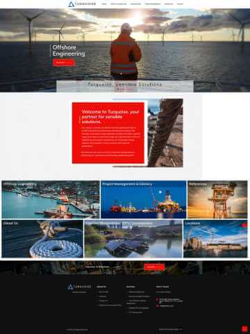 Case Study: Transforming Online Presence and Brand Identity for Turquoise Offshore Engineering Consultancy
