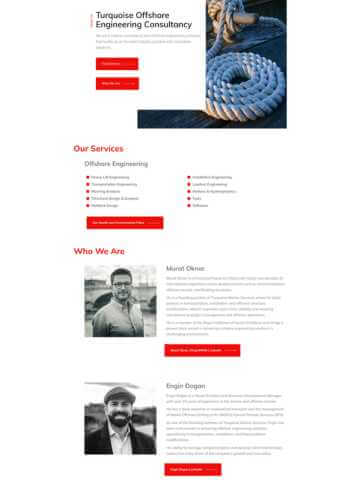 Case Study: Transforming Online Presence and Brand Identity for Turquoise Offshore Engineering Consultancy